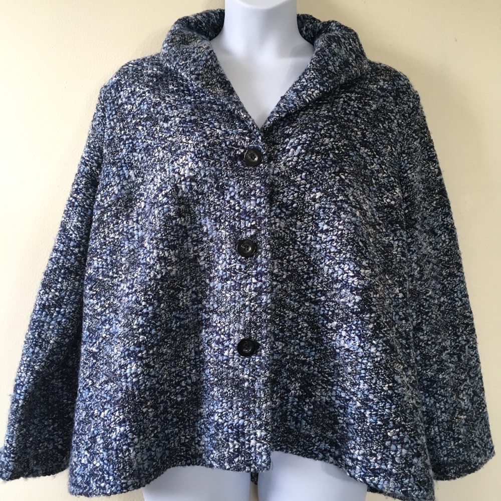 Alfred Dunner Woman Blue swing jacket-22W.